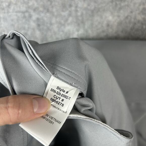 Mizzen Main Pants Mens 36x32 Gray Baron Athletic Tapered Performance Stretch - Picture 11 of 11